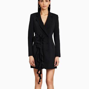Black Parnell Blazer Dress